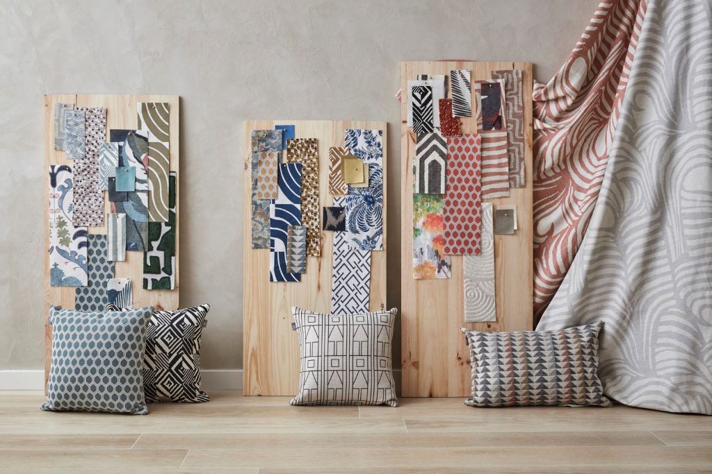 Kolekce látek z produkce KA International